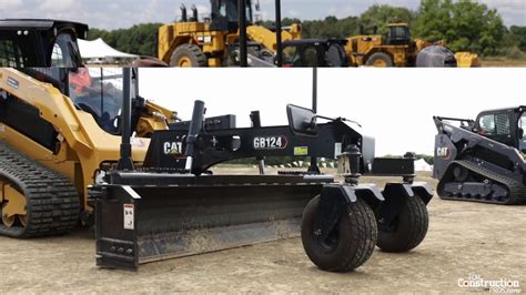 cat skid steer blade attachment